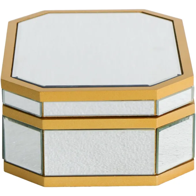 Richmond Interiors Opbergdoos Penny zilver