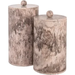 Richmond Interiors Opbergdoos Rosaline chocolade bruin – groot