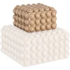 Richmond Interiors Opbergdoos Ash beige klein