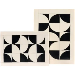 Richmond Interiors Opbergdoos Flake wit - Set van 2