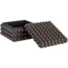Richmond Interiors Opbergdoos Nyx donker bruin groot