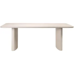 Richmond Interiors Outdoor eettafel Senza licht beige 220