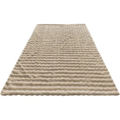 Richmond Interiors Plaid Nordic Plush beige 200x300