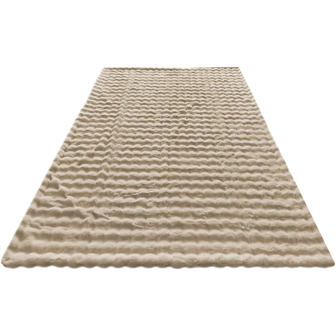 Richmond Interiors Plaid Nordic Plush beige 150x200