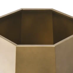 Richmond Interiors Plantenbak Axis brons goud medium