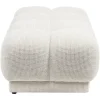 Richmond Interiors Poef & Voetenbank Noah beige blockweave