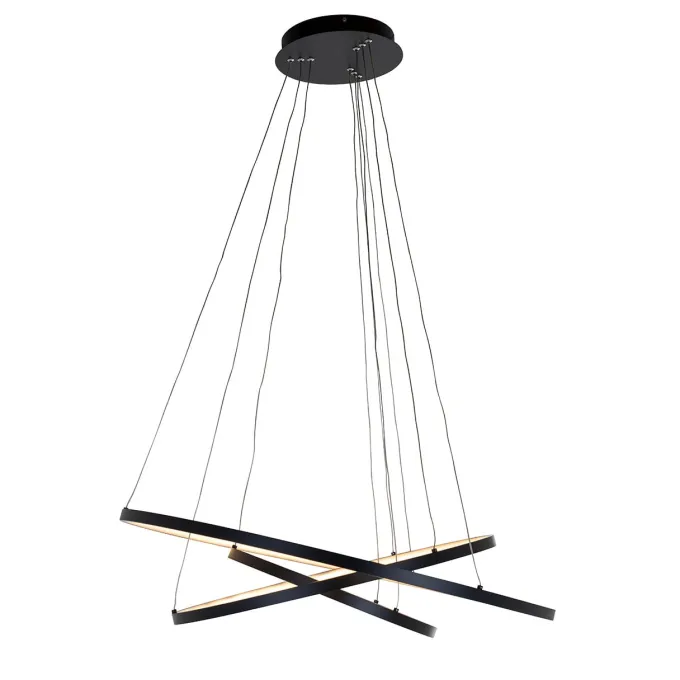 Richmond Interiors Richmond Interiors Hanglamp Amira Zwart - Stijlvolle Designverlichting