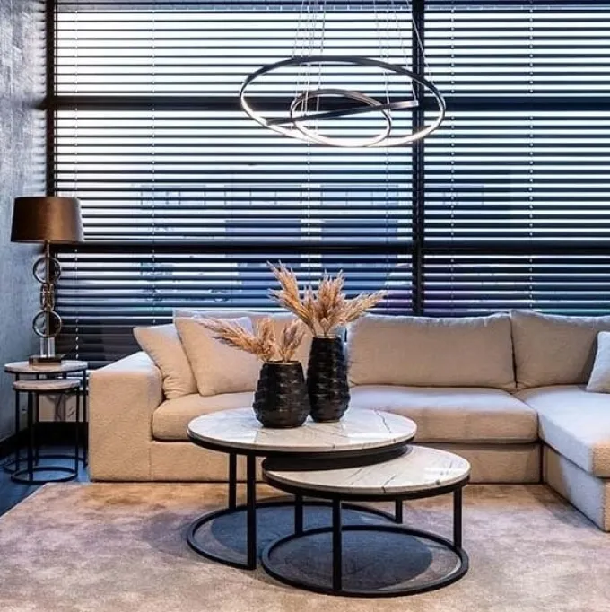 Richmond Interiors Richmond Interiors Hanglamp Amira Zwart - Stijlvolle Designverlichting