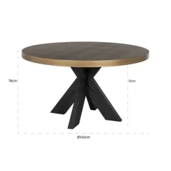 Richmond Interiors Richmond Interiors eettafel Bloomville 140Ø
