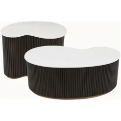 Richmond Interiors Salontafel Mayfield set van 2 Bruin