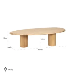 Richmond Interiors Salontafel Oakley