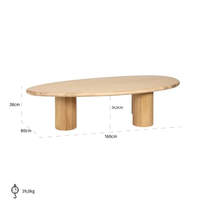 Richmond Interiors Salontafel Oakley