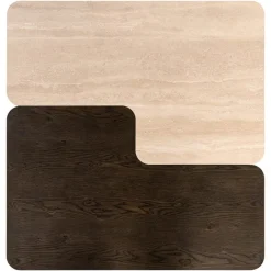 Richmond Interiors Salontafel Nando set van 2 Bruin