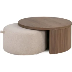 Richmond Interiors Salontafel Windsor walnoot lodge desert