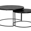 Richmond Interiors Salontafel bolder set van 2 aluminium