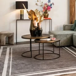 Richmond Interiors Salontafel Tulum set van 2