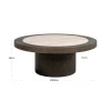 Richmond Interiors Salontafel Nando brown