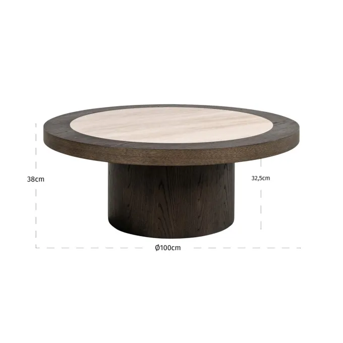 Richmond Interiors Salontafel Nando brown