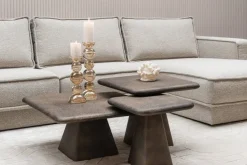 Richmond Interiors Salontafel Marlie gold (Set van 3)