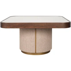 Richmond Interiors Salontafel Willox brown including glass (Set of 2)