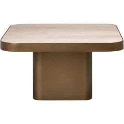 Richmond Interiors Salontafel Claridge beige 70x70 (cumulus)