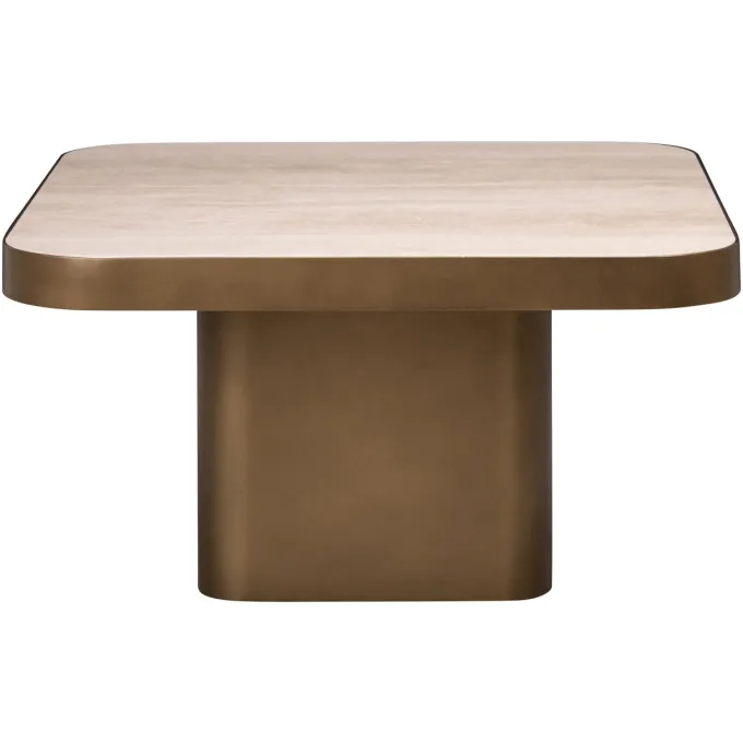 Richmond Interiors Salontafel Claridge beige 70x70 (cumulus)