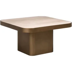 Richmond Interiors Salontafel Claridge beige 70x70 (cumulus)