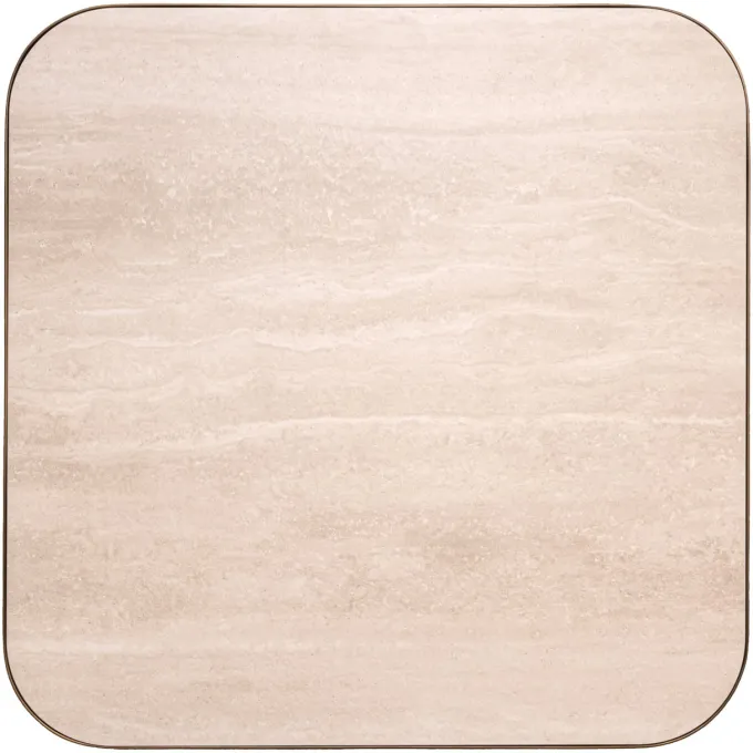 Richmond Interiors Salontafel Claridge beige 70x70 (cumulus)