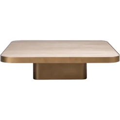 Richmond Interiors Salontafel Claridge beige 100x100 (cumulus)