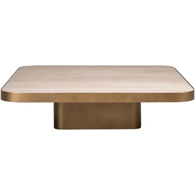 Richmond Interiors Salontafel Claridge beige 100x100 (cumulus)