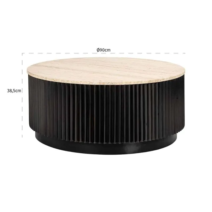 Richmond Interiors Salontafel Hampton 90Ø