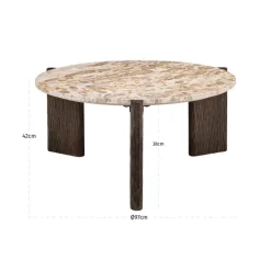 Richmond Interiors Salontafel Kato naturel