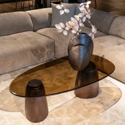Richmond Interiors Salontafel Hayden brons ovaal