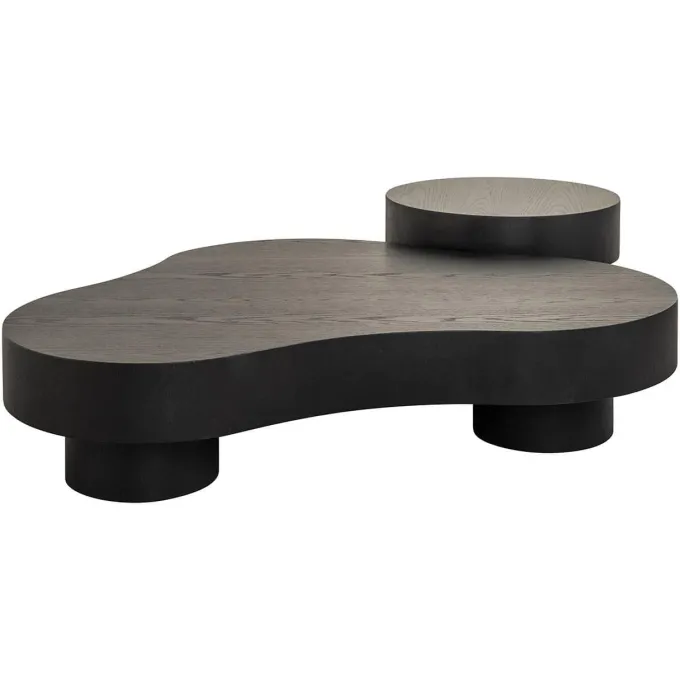 Richmond Interiors Salontafel Bogor set van 2 dark coffee Dark coffee