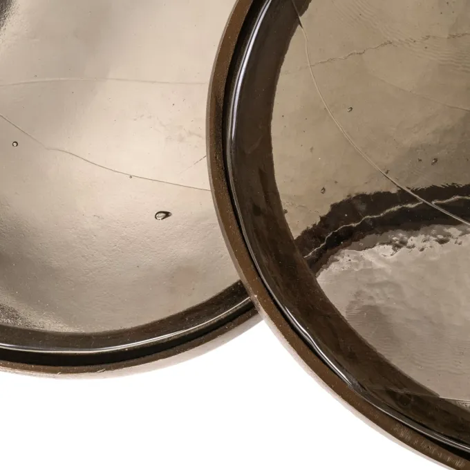 Richmond Interiors Salontafel Fairfield brass antique (Set of 2)