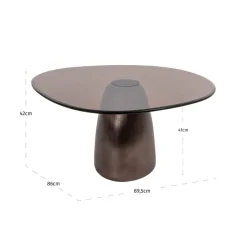 Richmond Interiors Salontafel Hayden brons