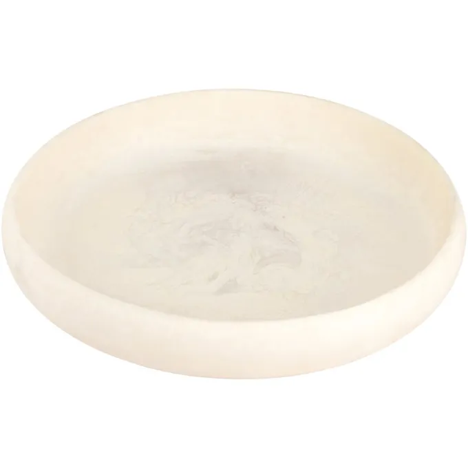 Richmond Interiors Schaal Daisy wit Ø 45 cm