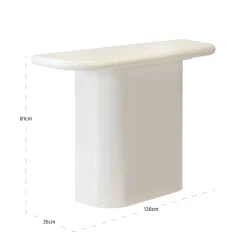 Richmond Interiors Sidetable Blake coconut milk