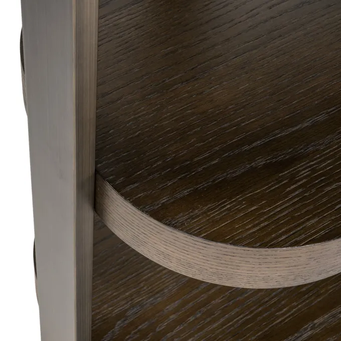 Richmond Interiors Sidetable Ellington bruin