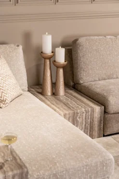 Richmond Interiors Sofa-element Dulce grijs coffee table