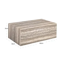 Richmond Interiors Sofa-element Dulce grijs coffee table