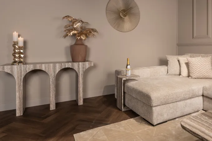 Richmond Interiors Sofa tafel Dulce grijs
