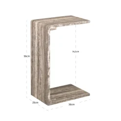 Richmond Interiors Sofa tafel Dulce grijs