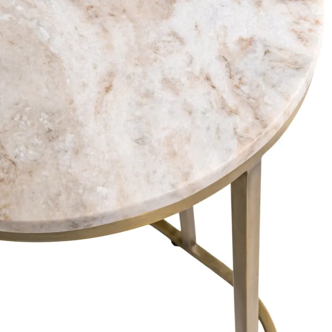 Richmond Interiors Sofa tafel Bottega Blush beige