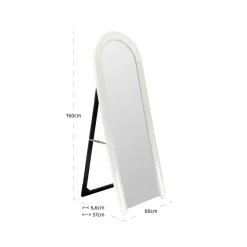 Richmond Interiors Spiegel Langston coconut milk
