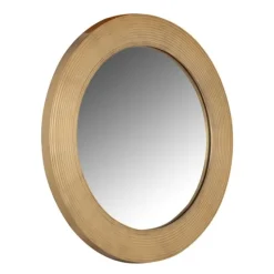 Richmond Interiors Spiegel Morse rond 54Ø groot - Goudkleurig