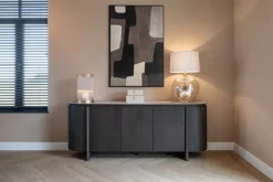 Richmond Interiors Tafellamp Jazzy Amber inclusief lampenkap