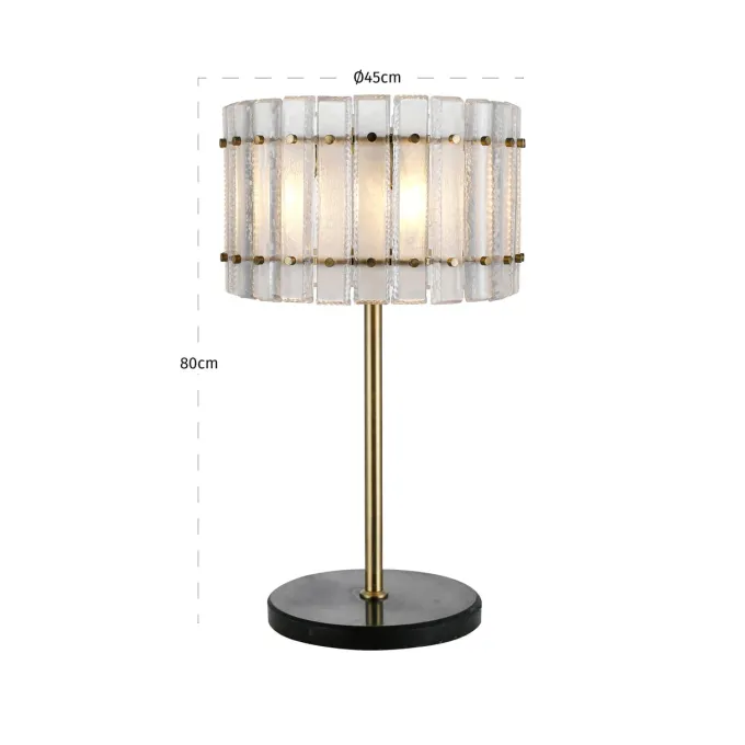 Richmond Interiors Tafellamp Feline bronze