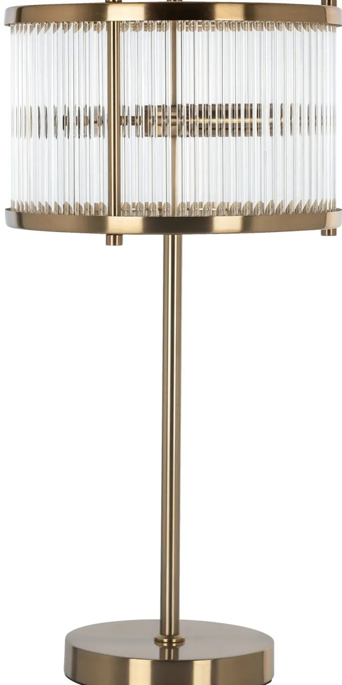 Richmond Interiors Tafellamp Loiza (Brushed Gold)