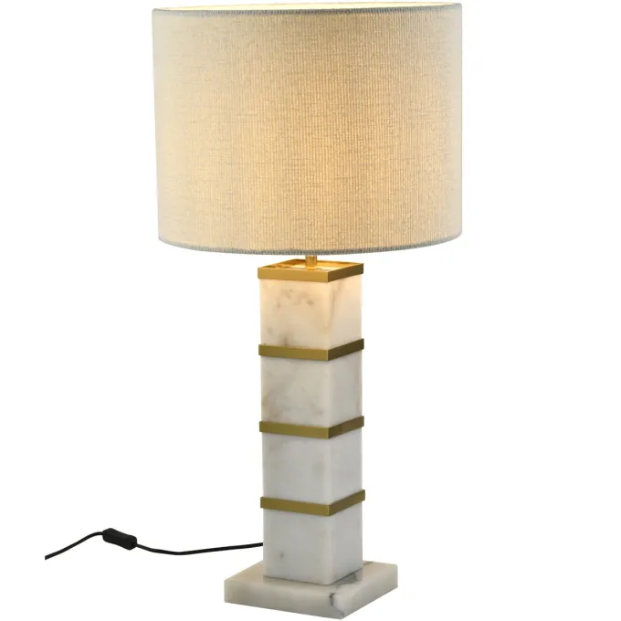 Richmond Interiors Tafellamp Celinae white including lampshade